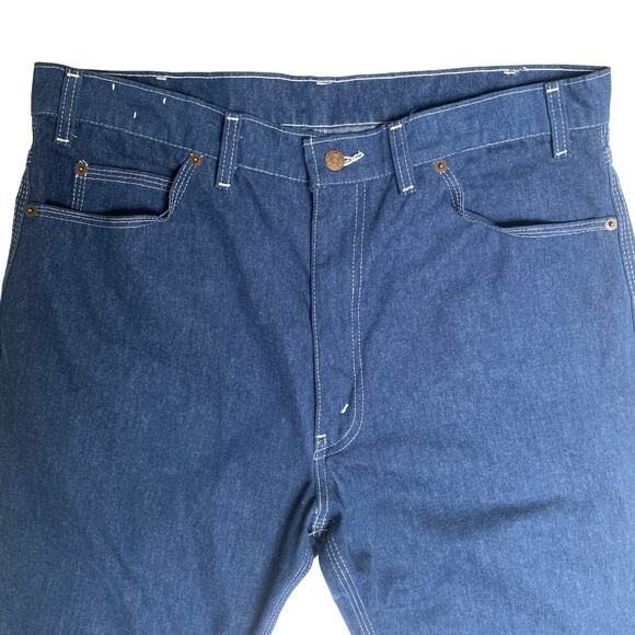 Vintage 1980 Levi 549’s-White Label-Levi's For Men-Size 38-Blue Jeans Denim - Picture 7 of 16